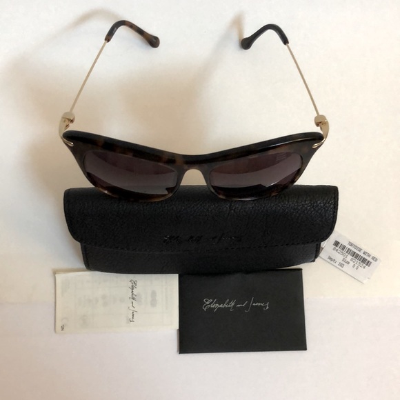 Elizabeth and James Cat Eye Sunglasses EJS 1002 main image 6